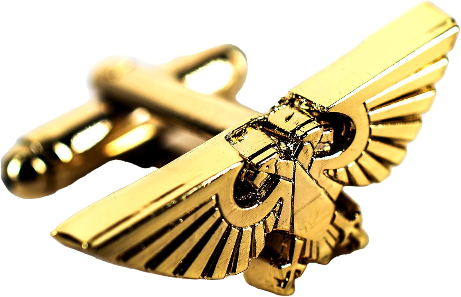 Warhammer 40,000 Imperium Symbol Cufflinks – Officially Licensed Premium Metal Design Gift Jewellery