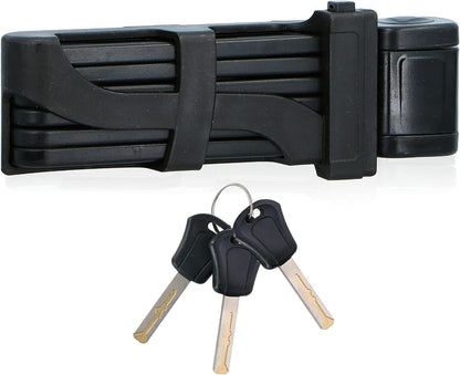DUNLOP Sport Bicycle Lock Black 85 x 7 x 5 cm