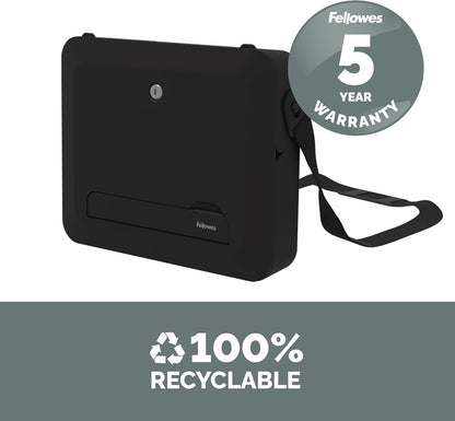Fellowes Portable Laptop Stand Carry Case - Breyta™ 2-in-1 Design with 5 Height Adjustments - Ideal for Hybrid Work - 100% Recyclable