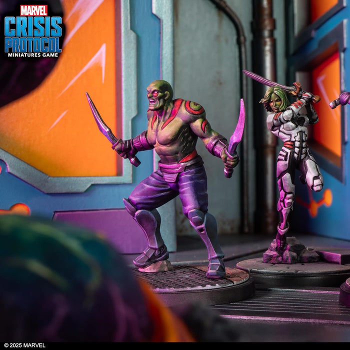 ATOMIC MASS GAMES | Marvel Crisis Protocol - The Galaxy's Deadliest Affiliation Pack | Miniatures Game | Ages 14+ | 2 Players | 90+ Minutes Playing Time