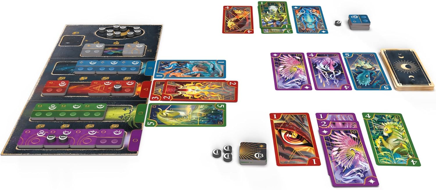 Repos Production | Mythicals | Board Game | Ages 8+ | 2 Players | 15+ Minutes Playing Time