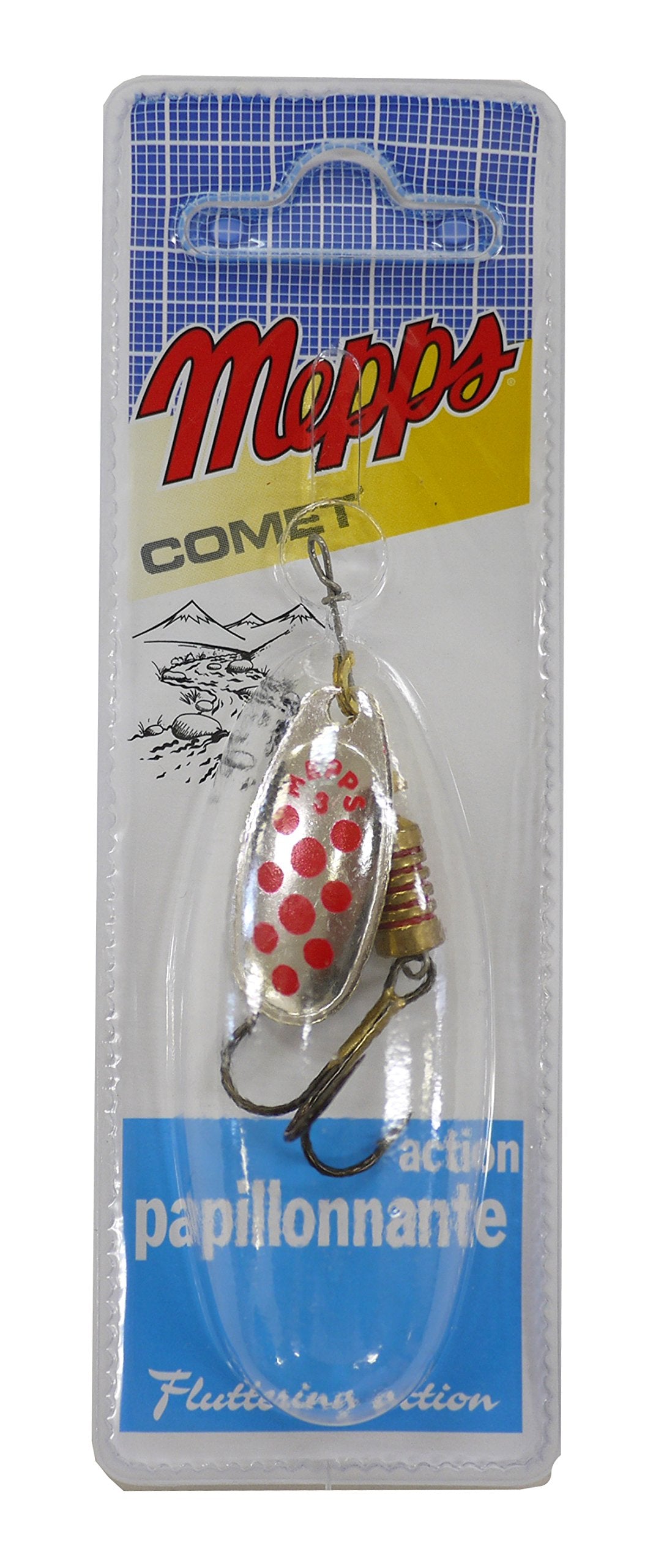 Mepps Mepps Comet Red Dot Silver Size 3
