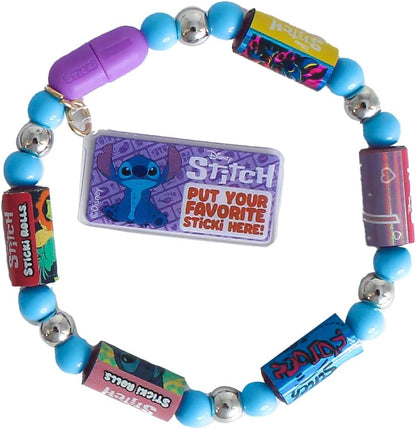 Sky Castle Sticki Rolls Stitch Pendant Pack, Wearable Sticker Jewellery, Collectable Toys, Disney Stitch, 15 x 3 x 23.5 cm