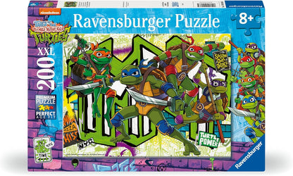 Ravensburger Teenage Mutant Ninja Turtles Gifts and Toys - 200 Piece Jigsaw Puzzle for Boys and Girls Age 8 Years +
