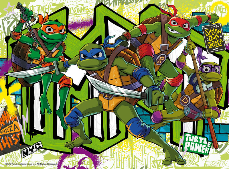 Ravensburger Teenage Mutant Ninja Turtles Gifts and Toys - 200 Piece Jigsaw Puzzle for Boys and Girls Age 8 Years +