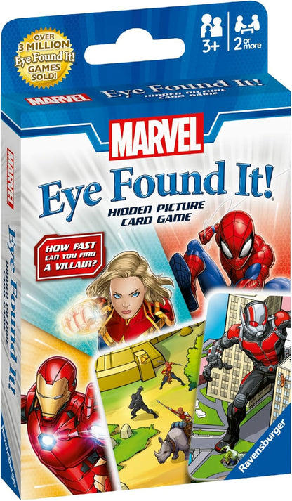 Ravensburger Marvel Gifts and Toys - Eye Found it Card Game for Kids Age 3 Years Up