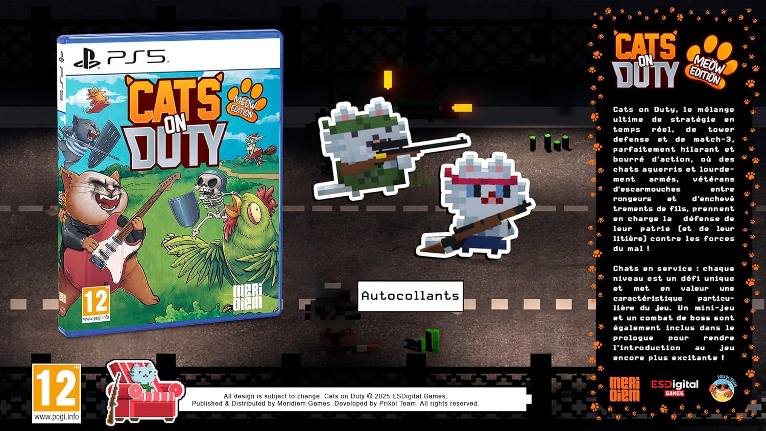 CATS ON DUTY - MEOW EDITION - PS5