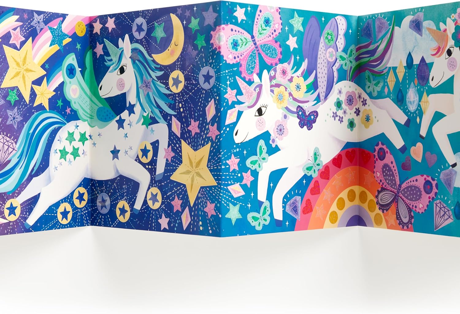 Unicorn Magic Sticker Sparkle Poster Activity Kit