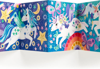 Unicorn Magic Sticker Sparkle Poster Activity Kit