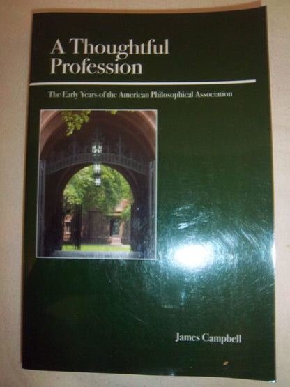 A Thoughtful Profession