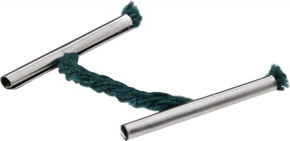 Whitecroft Essentials 27151/10 25 mm Metal Ended Treasury Tags - Green (Pack of 100