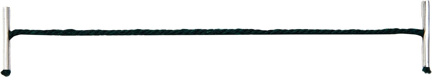 Whitecroft Essentials 27211/10 152 mm Metal Ended Treasury Tags - Green (Pack of 100