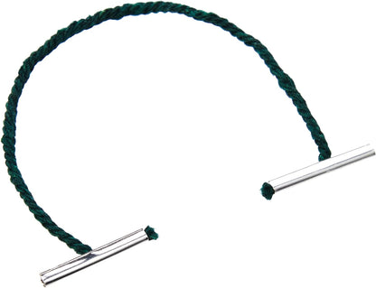 Whitecroft Essentials 27211/10 152 mm Metal Ended Treasury Tags - Green (Pack of 100