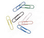Whitecroft Essentials 30601 33 mm Large Paper Clip - Assorted Colours (Pack of 100