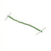 Whitecroft 27121/10 Essentials 101 mm Plastic Ended Treasury Tags - Green (Pack of 100