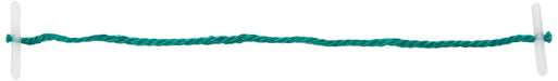 Whitecroft 27141/10 Essentials 152 mm Plastic Ended Treasury Tags - Green (Pack of 100