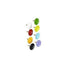Whitecroft Essentials 26161 9.5 mm Drawing Pin - Assorted Colours (Pack of 100