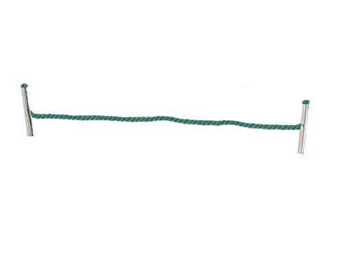 Whitecroft Essentials 27201/10 127 mm Metal Ended Treasury Tags - Green (Pack of 100