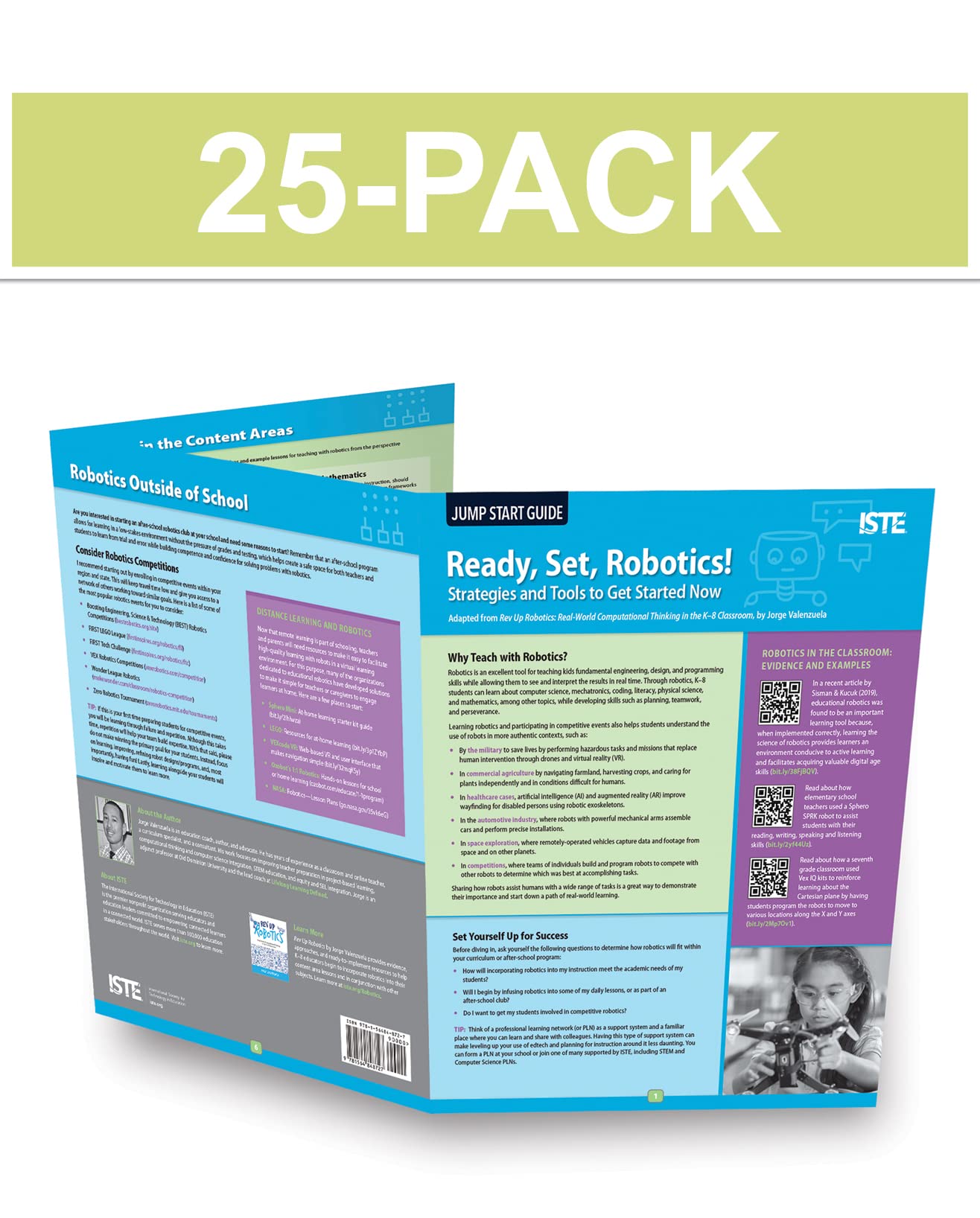 Ready, Set, Robotics! (25-Pack): Build Computational Thinking Skills in the K-8 Classroom (Jump Start Guide
