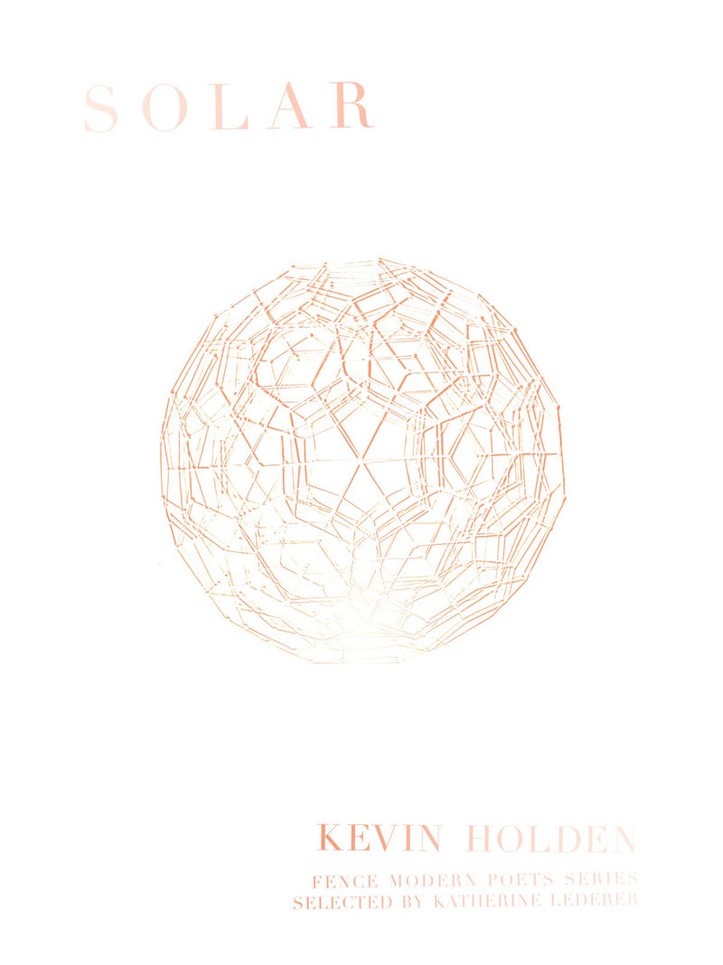 Solar (Fence Modern Poets