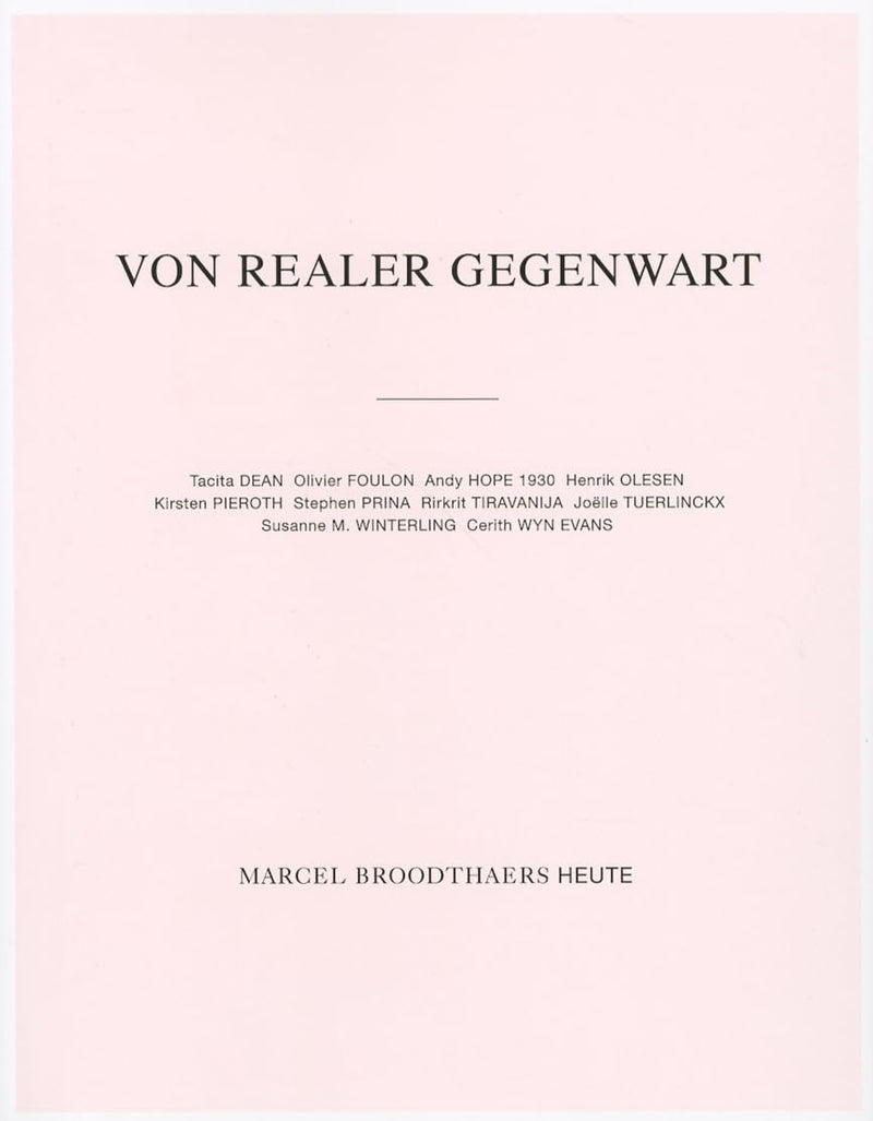 Von Realer Gegenwart