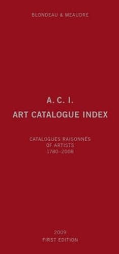 A.C.I., Art Catalogue Index