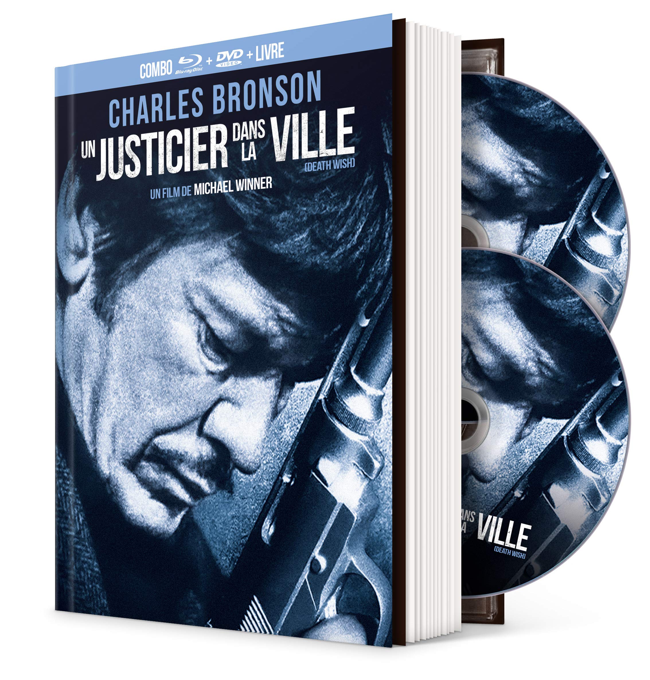 Un Justicier Dans La Ville 1+Livret+Blu-Ray (Region 2)