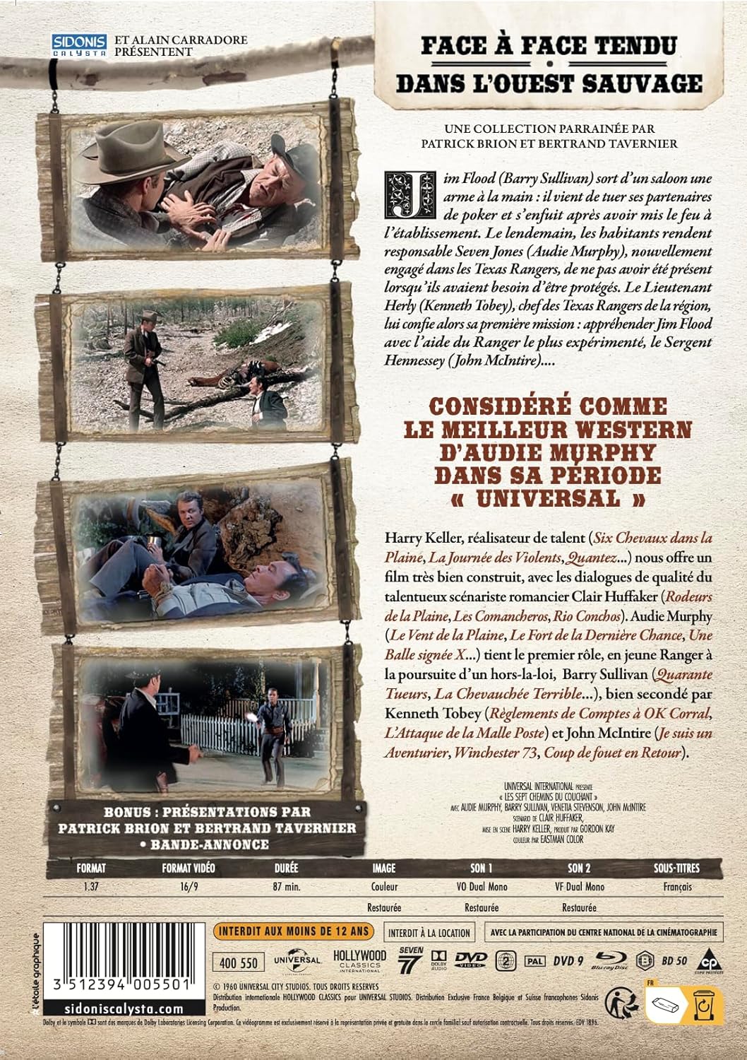 Les Sept Chemins Du Couchant+Blu-Ray