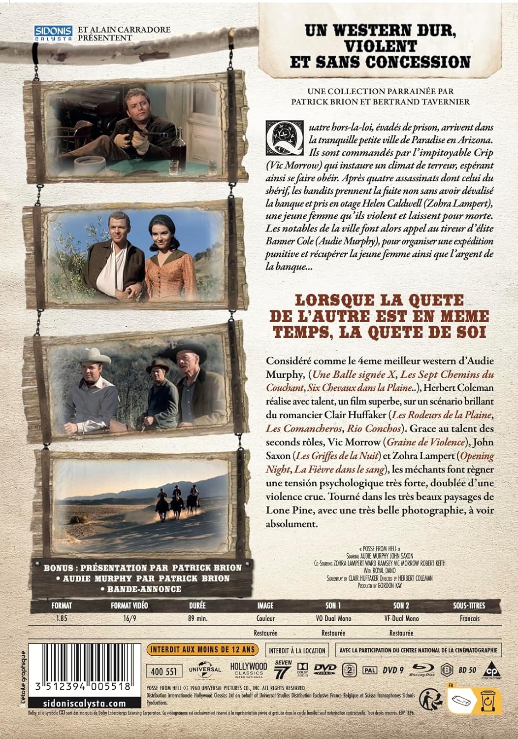 Les Cavaliers De L Enfer+Blu-Ray