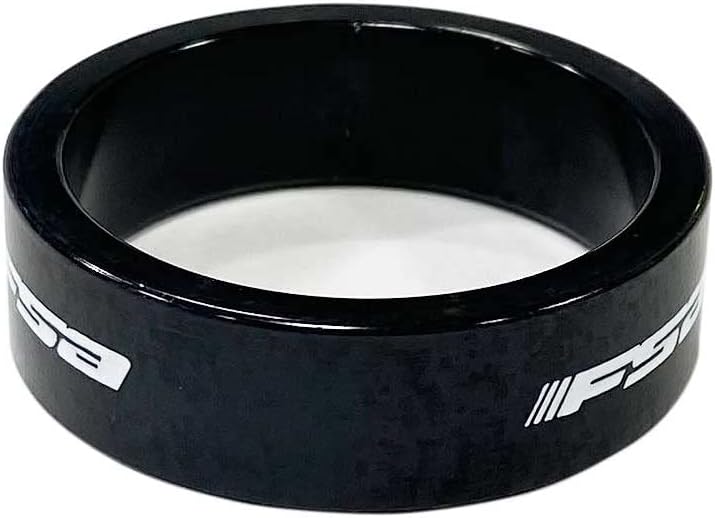FSA Alloy Headset Spacer - Black, 1.1/8-Inch/10 mm