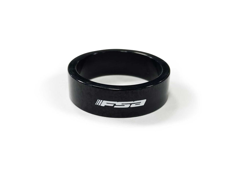 FSA Alloy Headset Spacer - Black, 1.1/8-Inch/10 mm