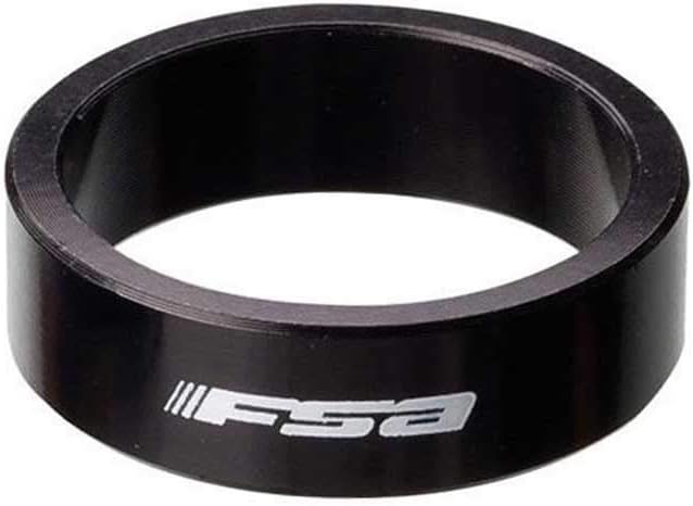 FSA Alloy Headset Spacer - Black, 1.1/8-Inch/10 mm