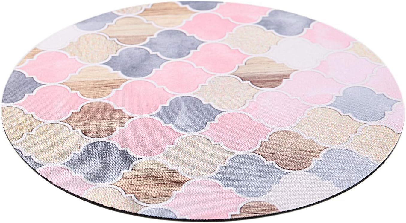Henrty Maus Pad rutschfest, Sicher, Ungiftig, 22X22Cm (Rosa
