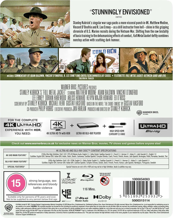 Full Metal Jacket Steelbook