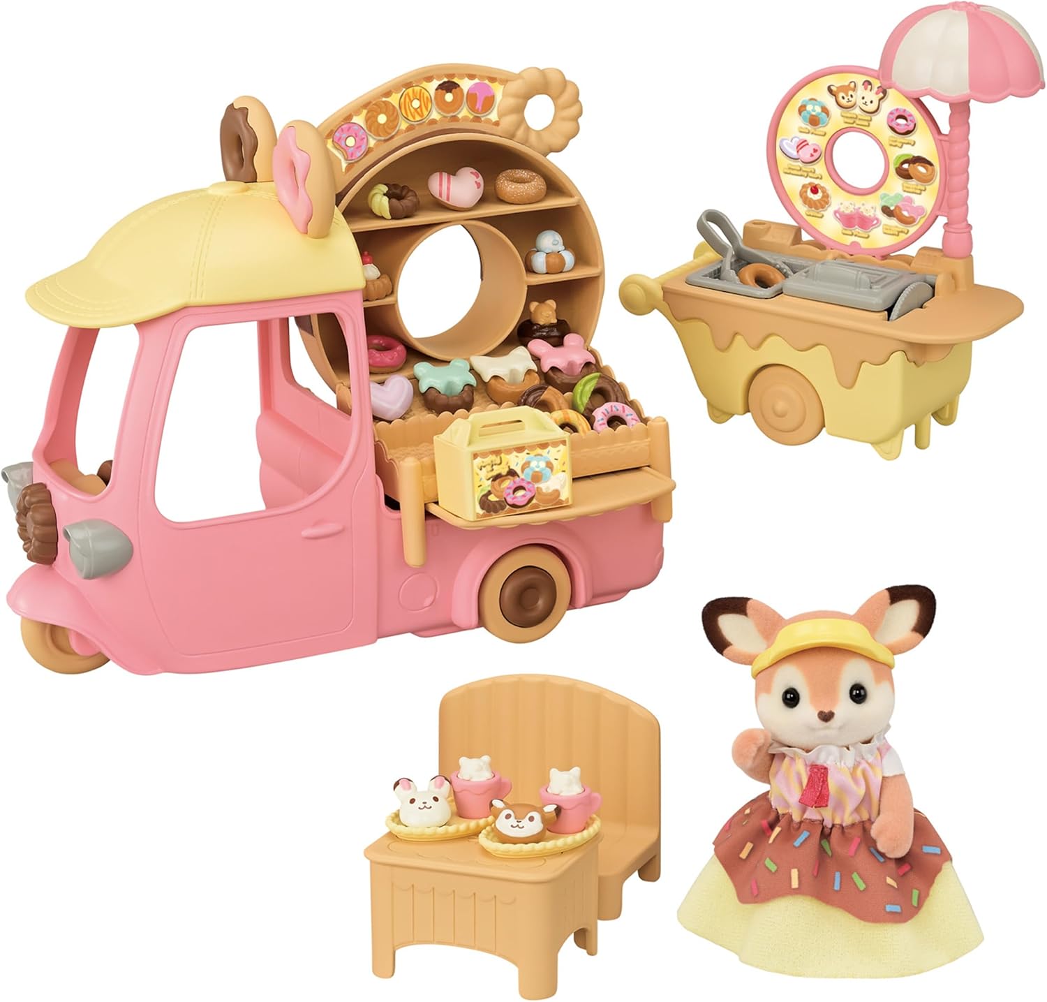 Sylvanian Families - Dip Dip Donuts Wagon - (5808)