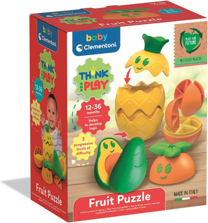 Clementoni - Clementoni Baby Stapel Fruit 12dlg.