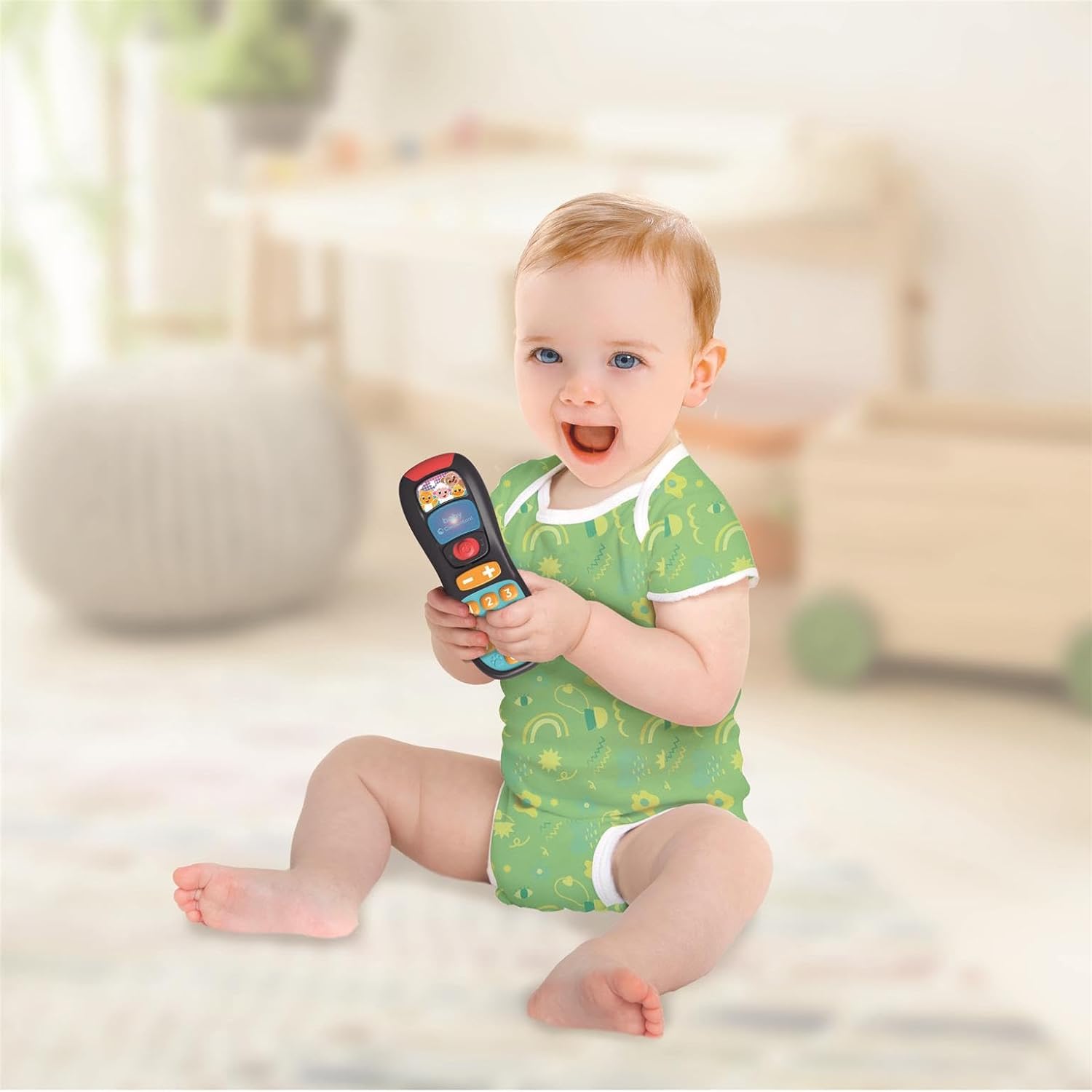 La télécommande de Bébé parlant CLEMENTONI