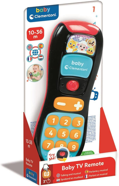 La télécommande de Bébé parlant CLEMENTONI