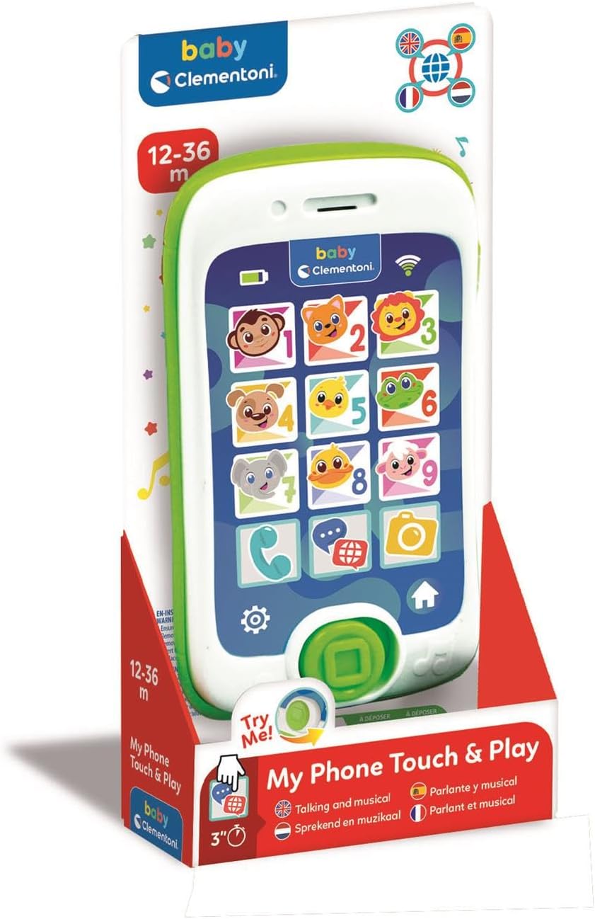 Clementoni - Clementoni Baby Mijn Telefoon Aanraken en Spelen