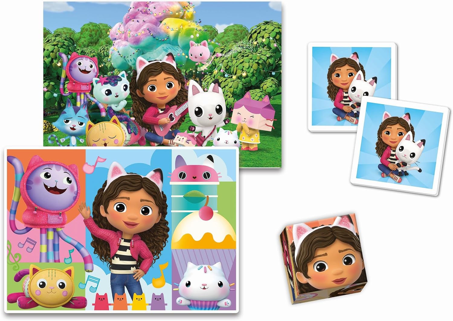 Clementoni - Clementoni Gabby\`s Poppenhuis Edukit 4in1 Puzzels en Spellen