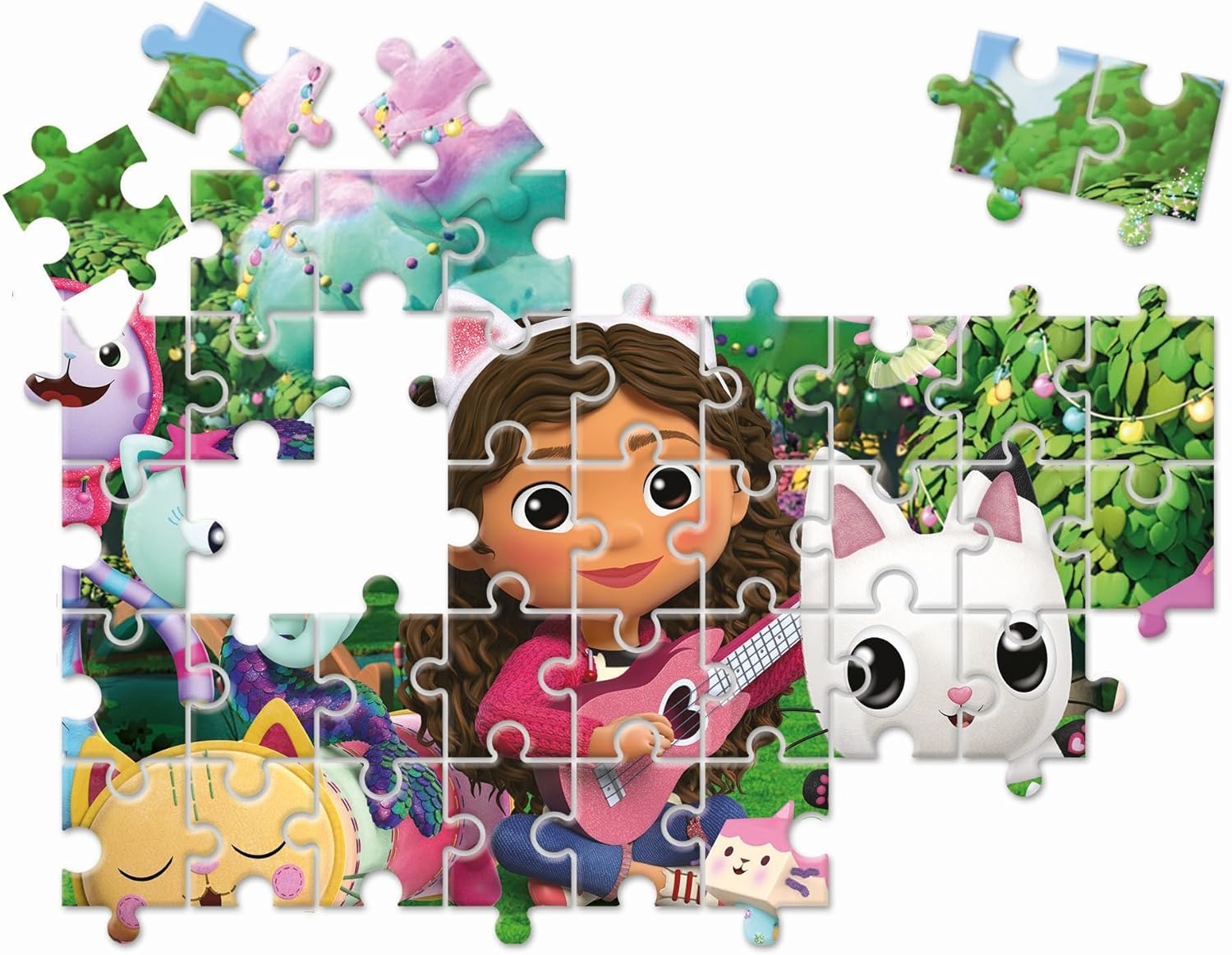 Clementoni - Clementoni Gabby\`s Poppenhuis Edukit 4in1 Puzzels en Spellen