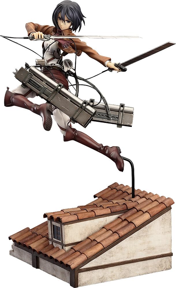Good Smile Company 95933 - attack on titan - mikasa akerman - statua deluxe 28cm 1/8