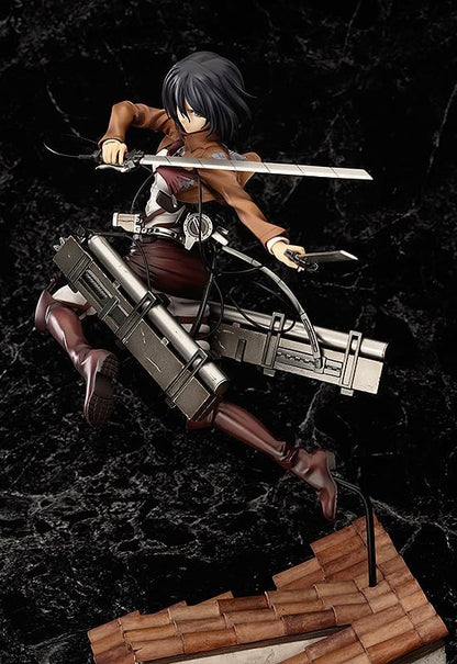 Good Smile Company 95933 - attack on titan - mikasa akerman - statua deluxe 28cm 1/8