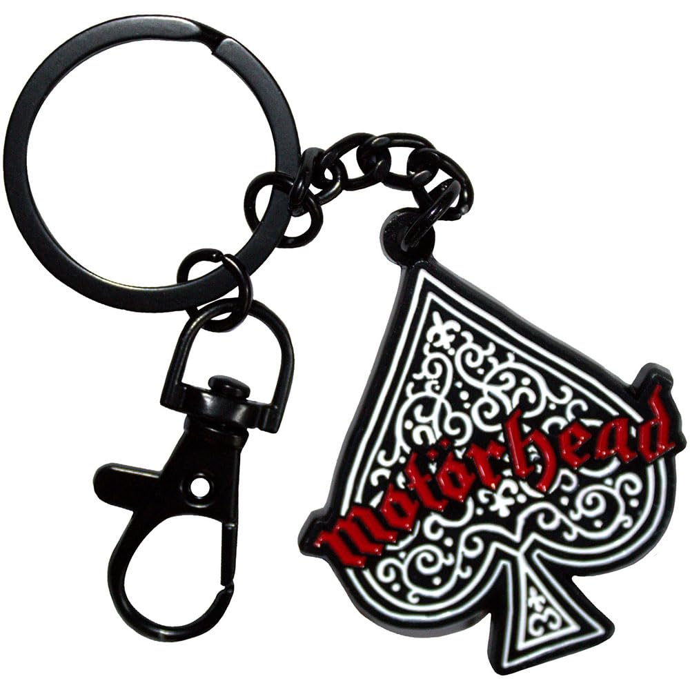 Rock Off officially licensed products Motorhead Ace Of Spades Chain Keyring Keychain One Size