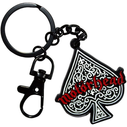 Rock Off officially licensed products Motorhead Ace Of Spades Chain Keyring Keychain One Size
