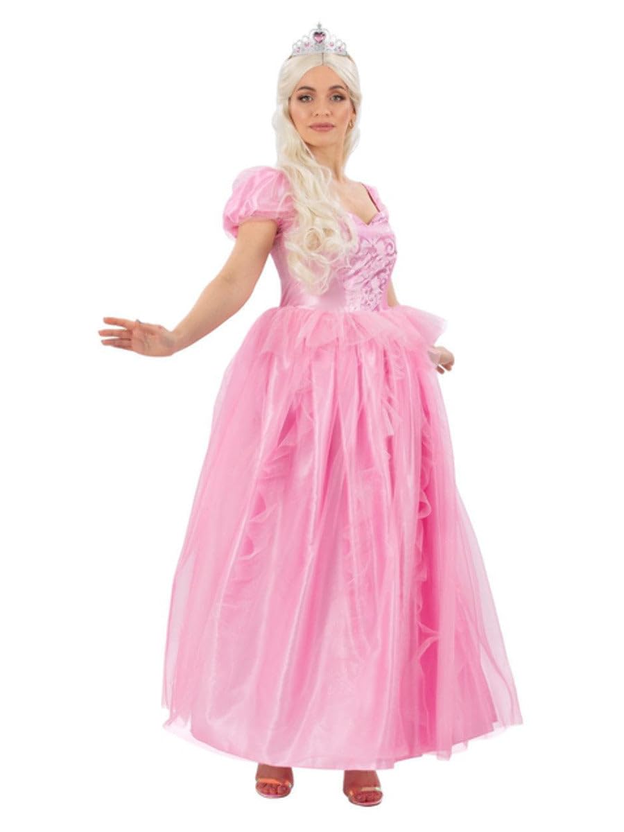 with Dress and Tiara