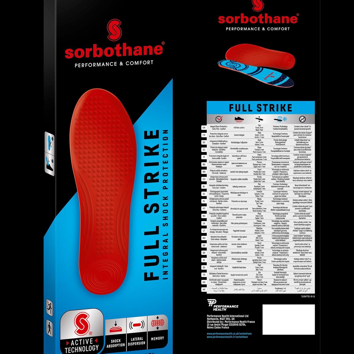 Sorbothane Full Strike Insoles