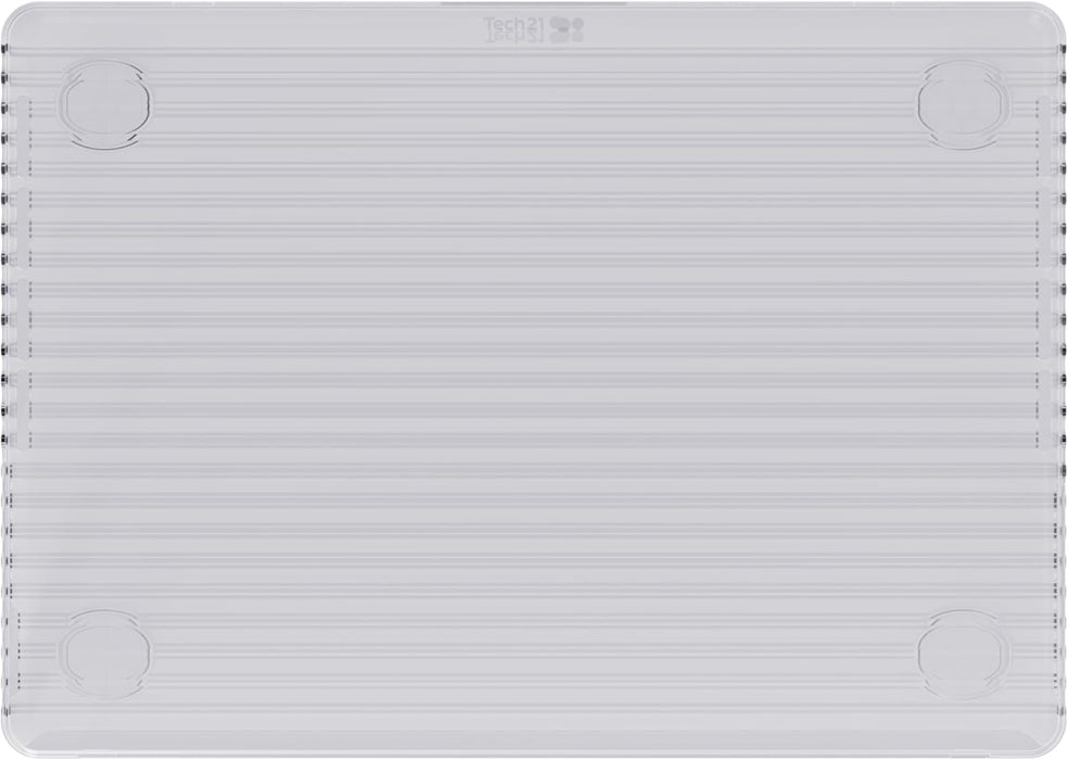 Tech21 Evo Wave case for MacBook Pro 14" (2021 & 2023) - Protective Hard Shell Cover - Clear