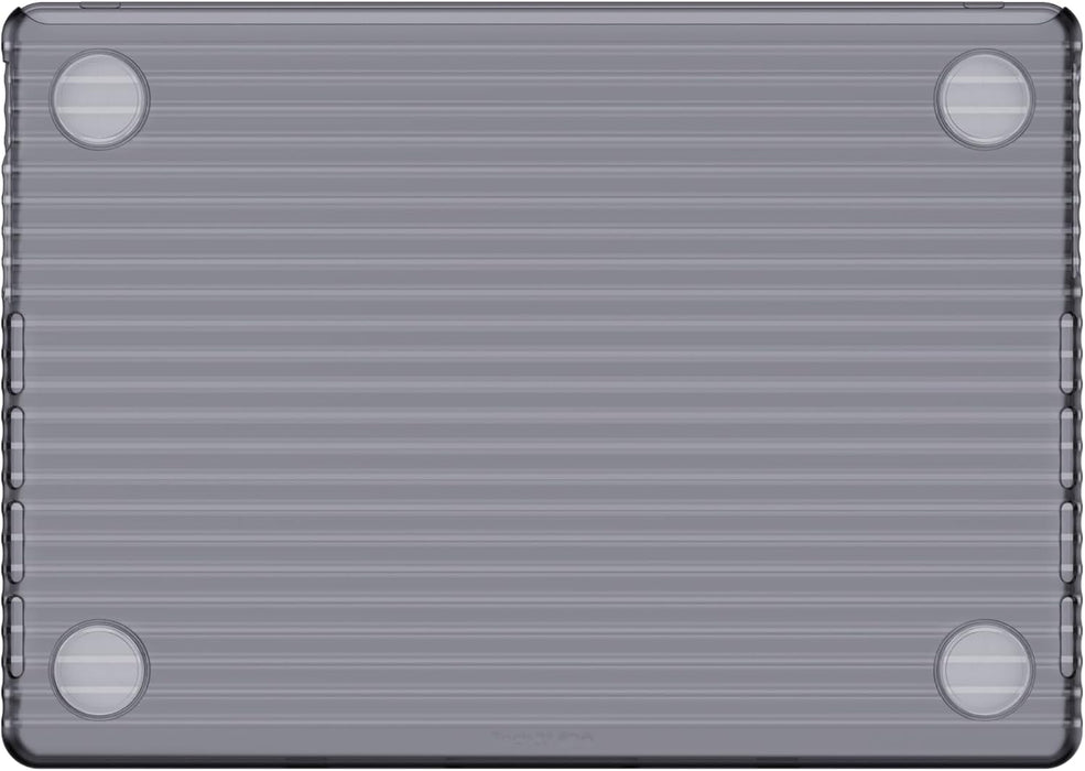 Tech21 Evo Wave case for MacBook Pro 14" (2021 & 2023) - Protective Hard Shaell Cover - Charcoal