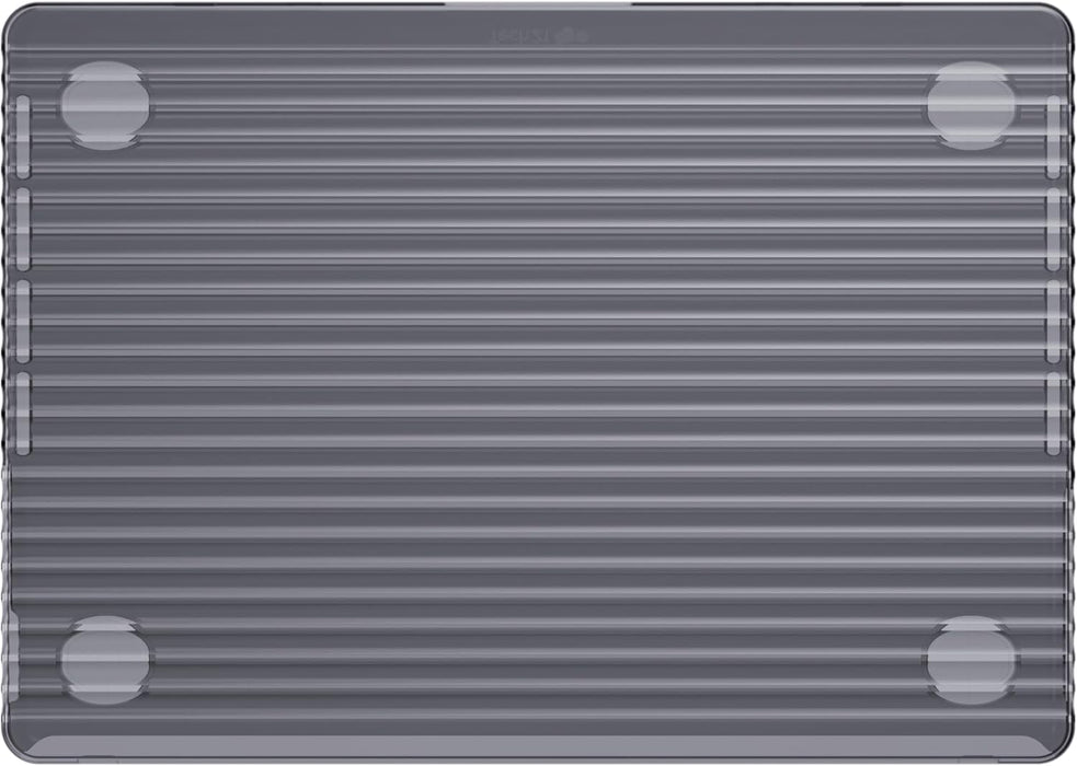 Tech21 Evo Wave case for MacBook Pro 14" (2021 & 2023) - Protective Hard Shaell Cover - Charcoal